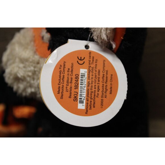 Starbucks EEK! 2003 27th Edition Halloween Bearista Bear Collection teddy bear - Picture 10 of 11